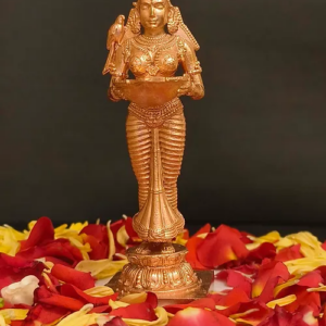 Paavai Vilakku 4.1/4"H