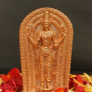 Standing Dhanvanthri Plate 3.1/4"H
